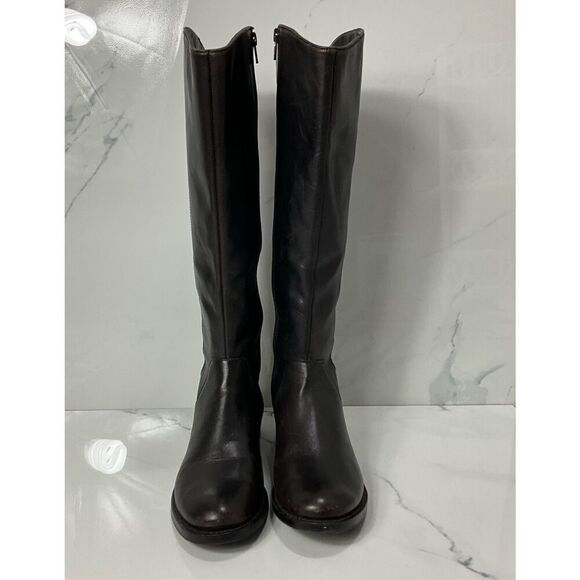 ARTURO CHIANG Falicity Tall Leather Riding Boots - Picture 2 of 11